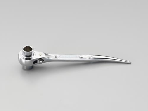 トップ工業(TOP) 17x19mm/250mm ラチェットレンチ(ステンレス製) SRM-17×19S