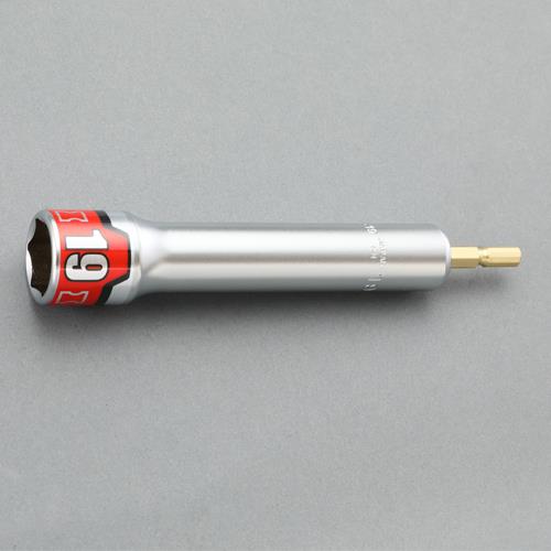 KTC(京都機械工具) 24mm 電ドルソケット(ロング) BZP63L-24