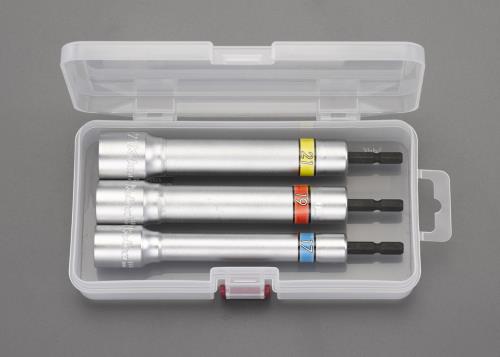 コーケン(Ko-ken) 3本組/17・19・21mm(165mm) 電ドルソケット BD008N.165/3M