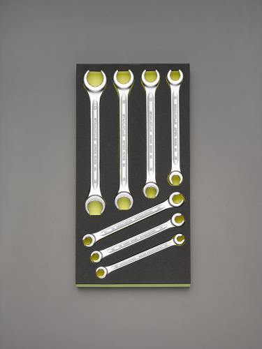 STAHLWILLE(スタビレー) 7本組/ 8-22mm オープンリングスパナ TCS 24/7・8X10-19X22MM