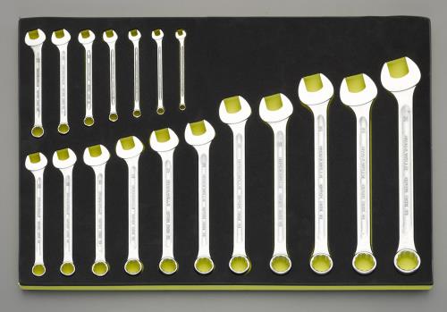 STAHLWILLE(スタビレー) 18本組 片目片口スパナセット TCS 13/18・6-24MM