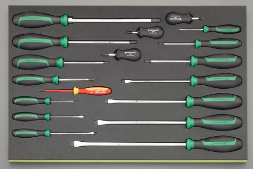 STAHLWILLE(スタビレー) 18本組 ドライバーセット TCS 4620/4660VDE
