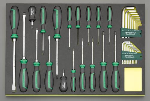 STAHLWILLE(スタビレー) 36本組 ドライバー・六角レンチセット TCS 4622/4650+10760+1076