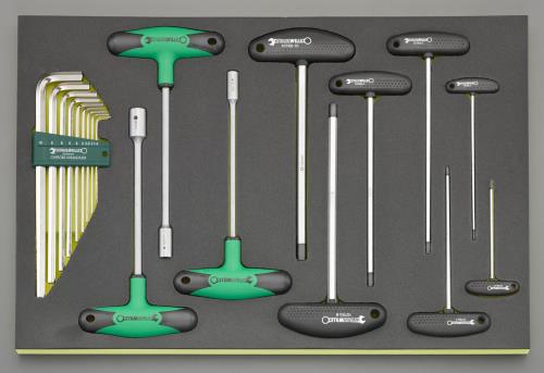 STAHLWILLE(スタビレー) 19本組 六角レンチセット TCS 10765/10768/12507/19