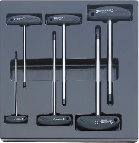 STAHLWILLE(スタビレー) 6本組 T型六角棒レンチセット ES 10768/6