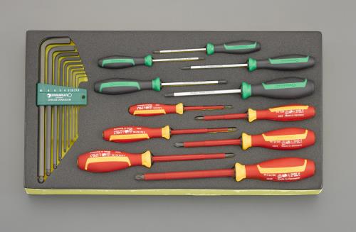 STAHLWILLE(スタビレー) 20本組 ドライバー・六角棒レンチセット TCS WT 4650-4665-1