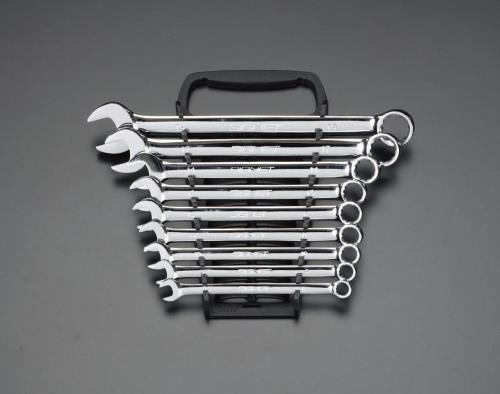 SIGNET(シグネット) 9本組/ 8-19mm 片目片口スパナ(光沢仕上) 30729