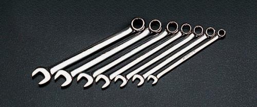 SIGNET(シグネット) 9本組 片目片口スパナ(光沢仕上・インチサイズ) 30609