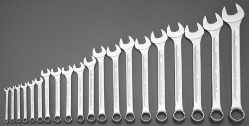 STAHLWILLE(スタビレー) 20本組/1/4”-1・1/4”片目片口スパナ 13A/20