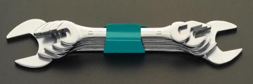 旭金属工業(ASAHI) 5本組/8.0-21.0mm 両口スパナ(薄型) SNT0550