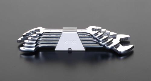 KTC(京都機械工具) 6本組/5/16”-7/8” 両口スパナ TS206B