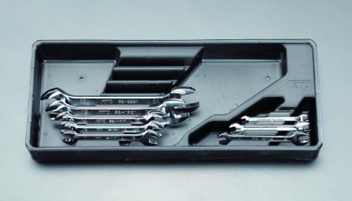 KTC(京都機械工具) 8本組/5.5-24mm 両口スパナ TS208