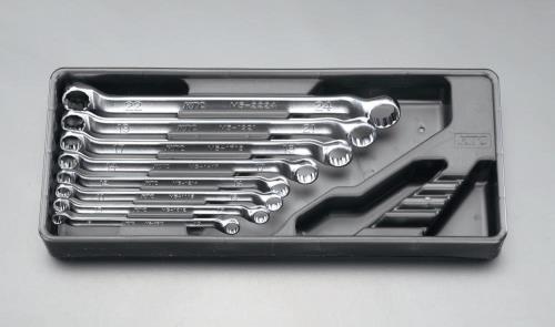 KTC(京都機械工具) 8本組/ 8- 24mm 両口めがねレンチ TM508