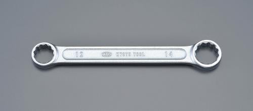 KTC(京都機械工具) 22x24mm 両口めがねレンチ(ショート・ストレート) M100-22X24