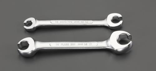 KTC(京都機械工具) 2本組 ブレーキパイプメガネレンチ EA616KA