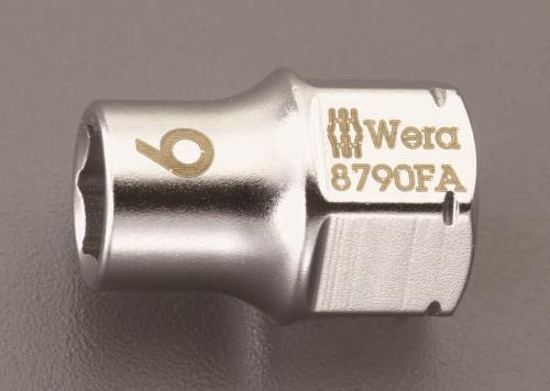 Wera(ヴェラ) 1/4”DR x 4mm ソケット(ZYKLOP) 003665