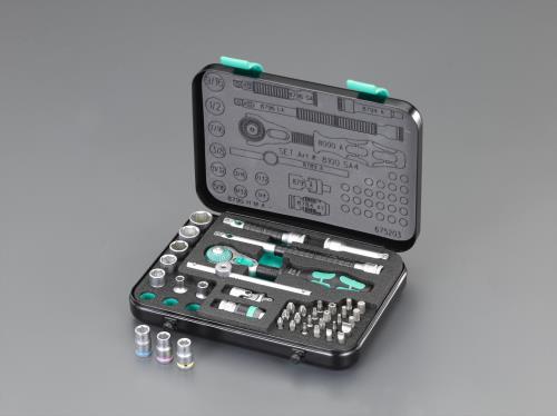 Wera(ヴェラ) 1/4”DR ソケットレンチセット(ZYKLOP) 003535