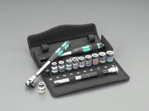 Wera(ヴェラ) 1/2”DR ソケットレンチセット(高トルク) 004090