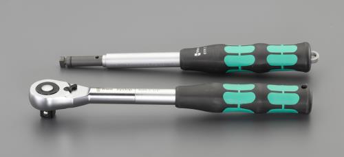 Wera(ヴェラ) 1/2”DR ラチェットハンドル(高トルク・延長バー付) 004095