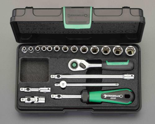 STAHLWILLE(スタビレー) 1/4”DR ソケットレンチセット 40/13/6QRKN