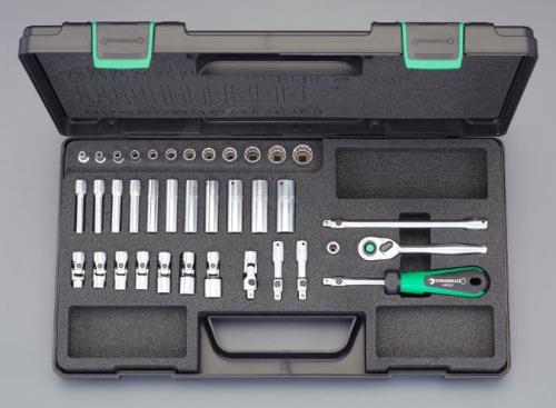 STAHLWILLE(スタビレー) 1/4”DR ソケットレンチセット 40AD/30/7QRSKN