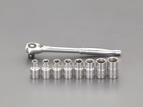 SIGNET(シグネット) 1/2”DR/8-19mm (ステンレス製)ソケットレンチセット 13831