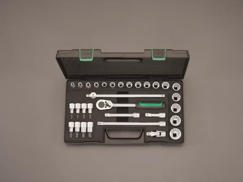 STAHLWILLE(スタビレー) 1/2”DR ソケットレンチセット 50/54/25/6KN