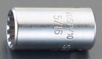 STAHLWILLE(スタビレー) 1/4”DRx3/8” スプラインソケット 40ASP-12
