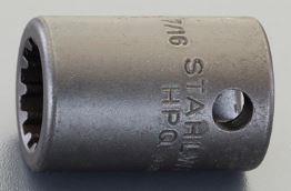 STAHLWILLE(スタビレー) 3/8”DRx7/16” スプラインソケット 45APSP-14