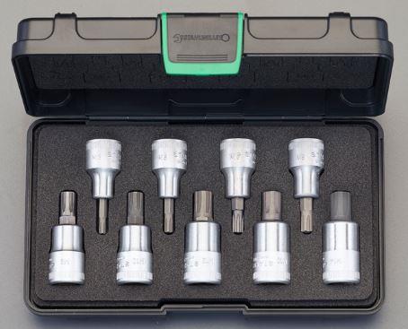 STAHLWILLE(スタビレー) 1/2”DR/M5〜M14 Rive-CVビットソケット 54CV/9KN