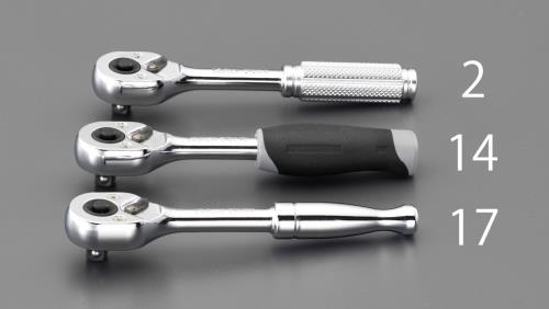 コーケン(Ko-ken) 1/4”DR/115mm ラチェットハンドル(ロッキング) 2753NB