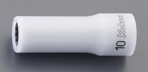 コーケン(Ko-ken) 3/8”DRx12mm ディープソケット(プロテクター付) 23305M-12FR