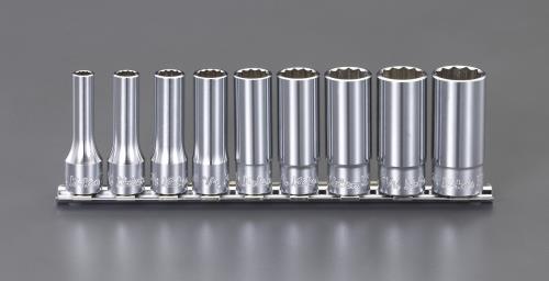 コーケン(Ko-ken) 3/8”DR/1/4”-3/4” ディープソケットセット(12ポイント) RS3305A/9