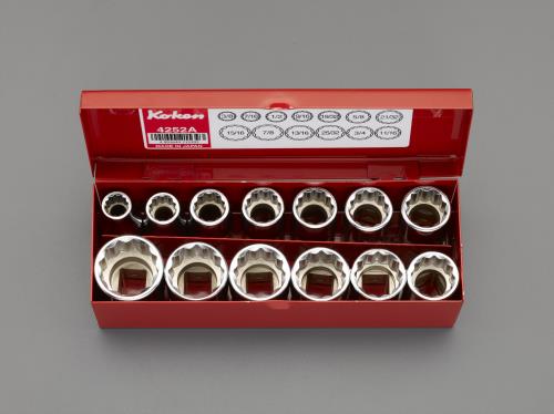 コーケン(Ko-ken) 1/2”DR ソケットセット 4252A