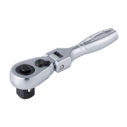 TONE(トネ) 3/8'DRx 90mm ラチェットハンドル(首振) RH3FCHS