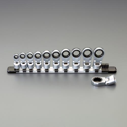 TONE(トネ) 3/8”DR ラチェットめがねソケットセット HRM311F