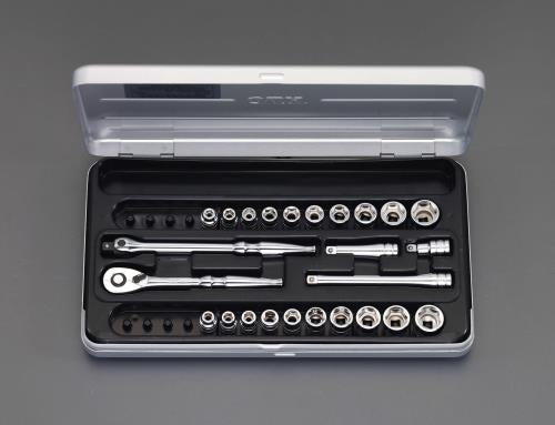 KTC(京都機械工具) 1/4'DR ソケットレンチセット TB2X20B
