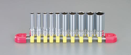 KTC(京都機械工具) 1/4'DR ディープソケットセット TB2L10E
