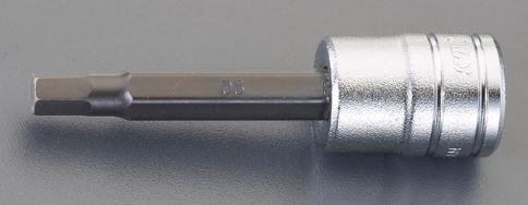 KTC(京都機械工具) 1/4'DR/5x59.5mm HEXビットソケット BT2-05