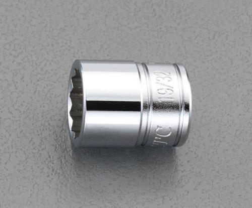 KTC(京都機械工具) 3/8'DRx 3/8 ' ソケット(十二角) B3-3/8W