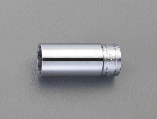 KTC(京都機械工具) 3/8'DRx22mm ディープソケット B3L-22W