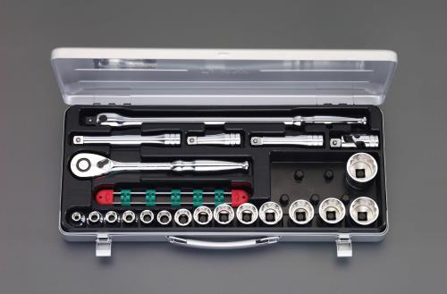 KTC(京都機械工具) 1/2'DR ソケットレンチセット TB415X