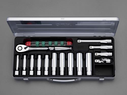 KTC(京都機械工具) 1/2'DR ソケットレンチセット TB4L10X