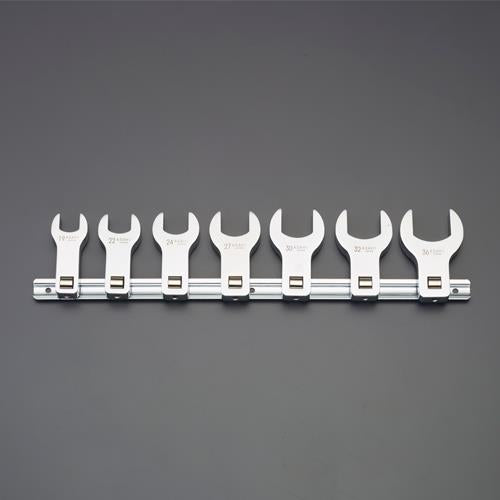 旭金属工業(ASAHI) 1/2'DR/7個組 クロウフットレンチセット(ロング) VCLS470