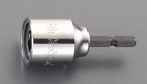 コーケン(Ko-ken) 1/4'Hex x W1/2' 全ねじソケット 162N-1/2