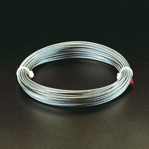 ESCO(エスコ) 1.0 mmx30m/7x7 ワイヤーロープ(ステンレス製) EA628SJ-1.0