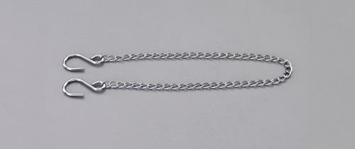 ESCO(エスコ) 1.6x800mm 吊りチェーン(両端Sフック付) EA628SK-47