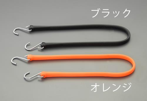 ESCO(エスコ) 305mm フック付バンジーコード(耐候性/オレンジ) EA628WJ-52