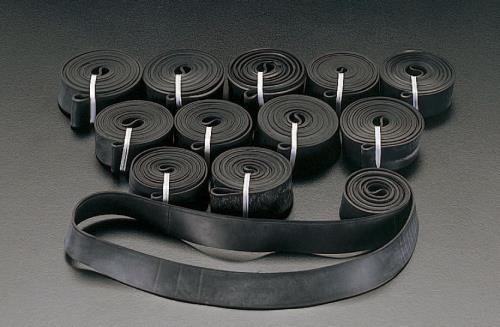 ESCO(エスコ) 22x450mm 平ゴムロープ(12本) EA628WL-9