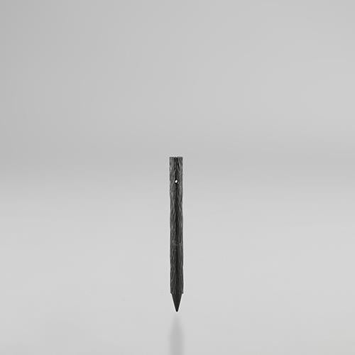 大研化成工業 φ 55x 600mm 擬木杭(穴あり/ダークブラウン) G-5506DB-A